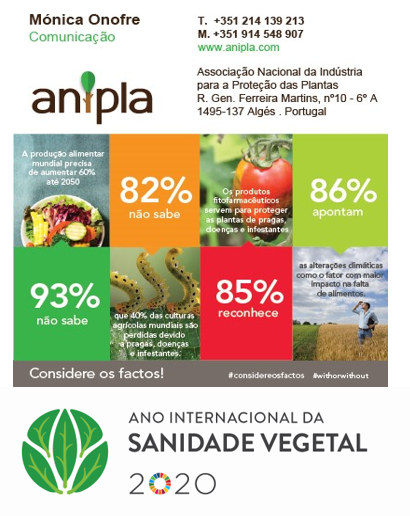 ANIPLA apresenta conclusões de Estudo de Impacto Económico pela retirada de Substâncias Ativas para Culturas Chave em Portugal